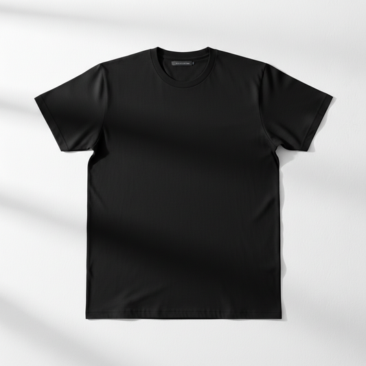Sharp Cotton Blend Short Sleeve T-Shirt